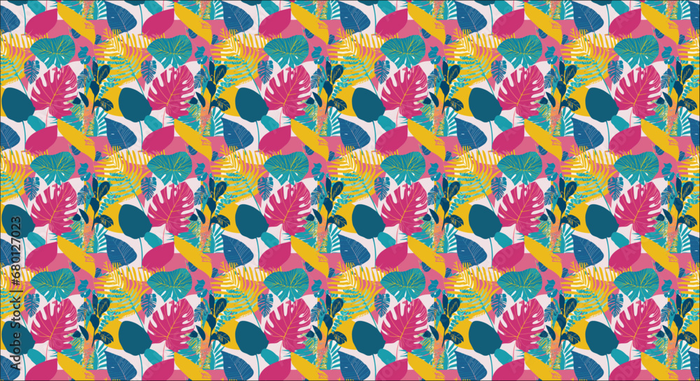 Abstract background hexagon pattern with glowing lights, Abstract art nature background vector. Modern shape line art wallpaper. Bright foliage botanical tropical leaves and floral pattern design Abstract background hexagon pattern with glowing lights, Abstract art nature background vector. Modern shape line art wallpaper. Bright foliage botanical tropical leaves and floral pattern design