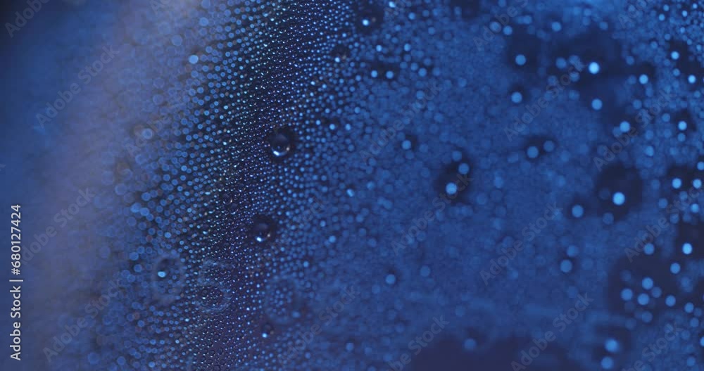 Beads of condensation on a glass surface - macro tetxure Beads of condensation on a glass surface - macro tetxure