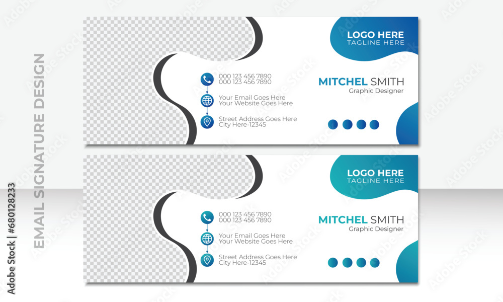 Business Corporate Company Identity professional email signature design template, Corporate Email Signature Design. Business Corporate Company Identity professional email signature design template, Corporate Email Signature Design.