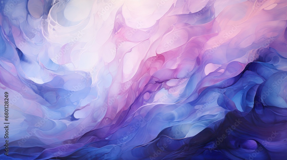 Pastel-colored dreams - Flowing harmony on canvas.