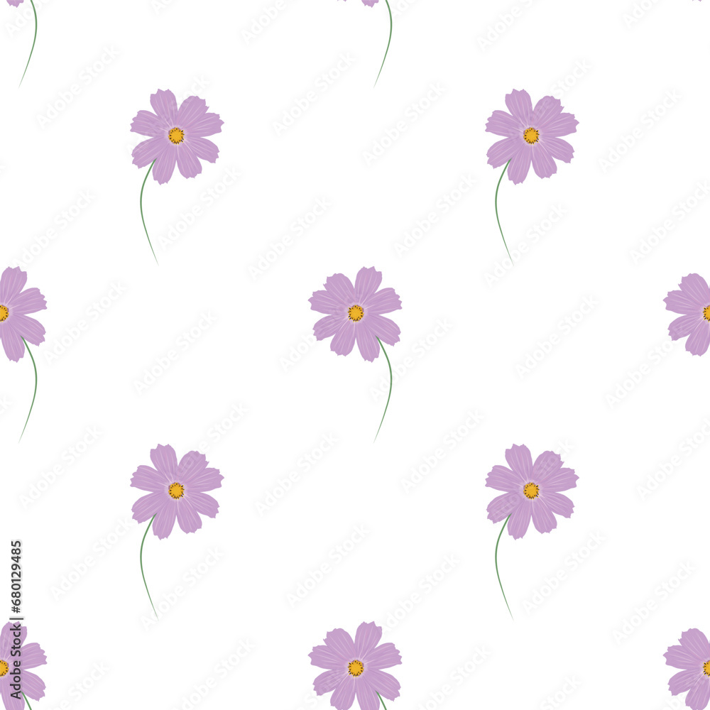 Vector illustration with flowers Vector illustration with flowers