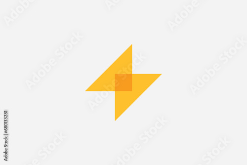 Free Download Lightning logo design vector template - GFXLoad
