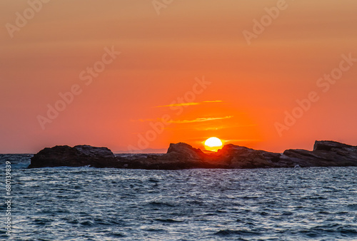 Sunset Magic  Ain Kanassira Beach s Enchanting Evening in Tunisia