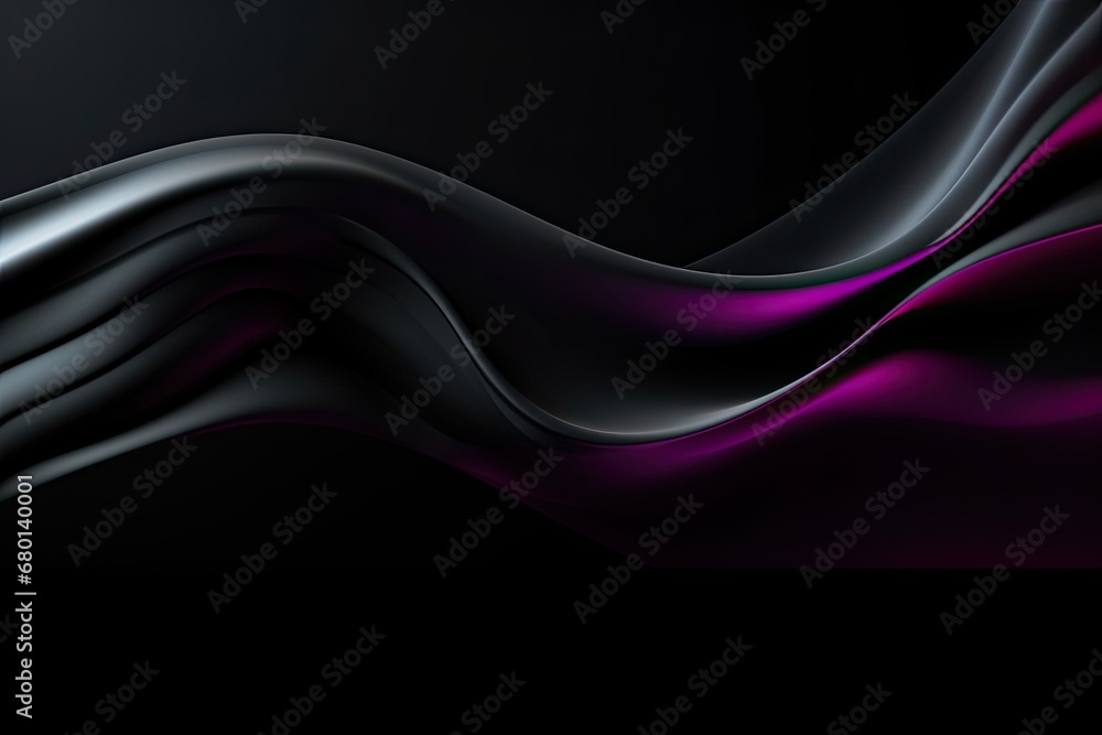 Obraz premium empty soft black background