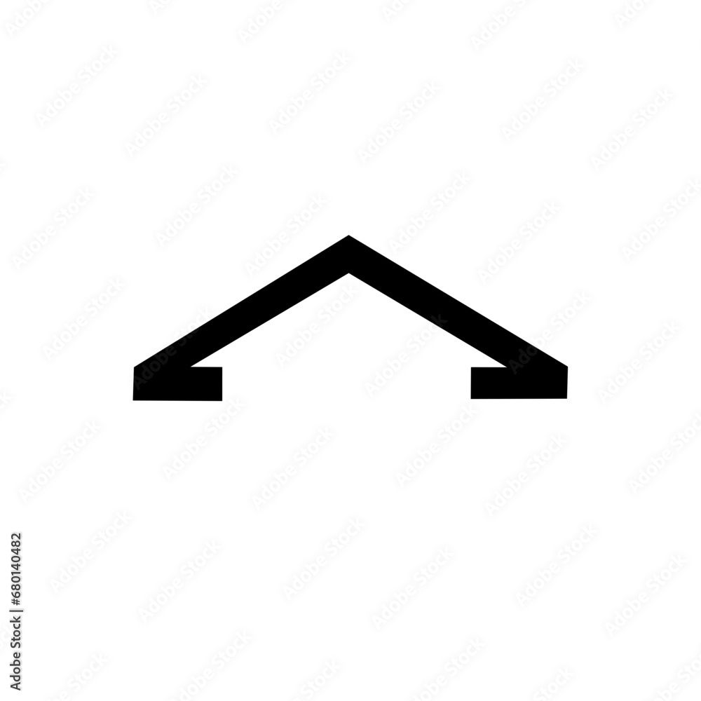 Fototapeta premium Roof House logo icon