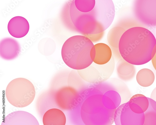 Abstract bokeh background in pink shades © Анастасия Кочеткова