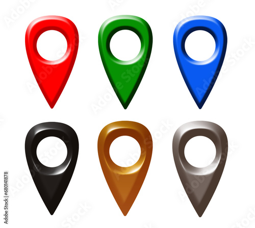set maps location color colection 3D Free Download set maps location color colection 3D - GFXLoad