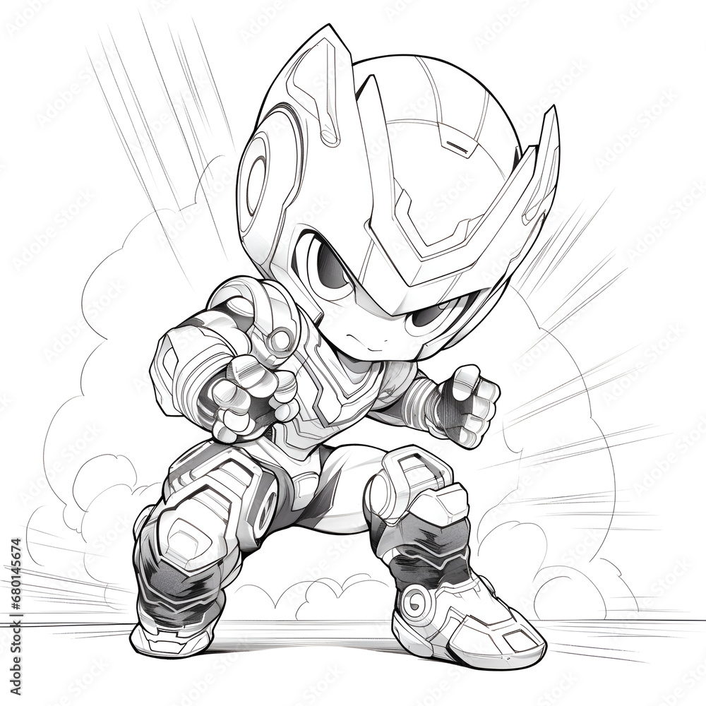 Fototapeta premium kid's coloring book