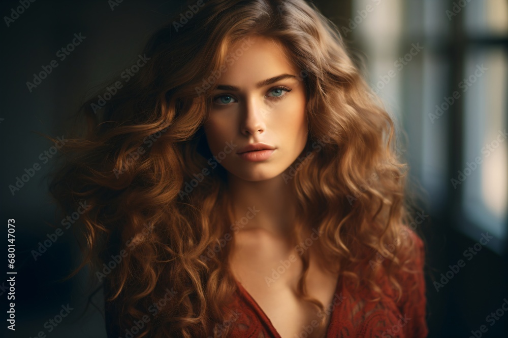 An innocent girl portrait An innocent girl portrait