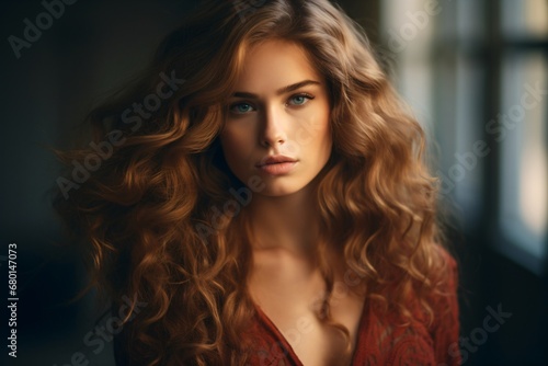 An innocent girl portrait