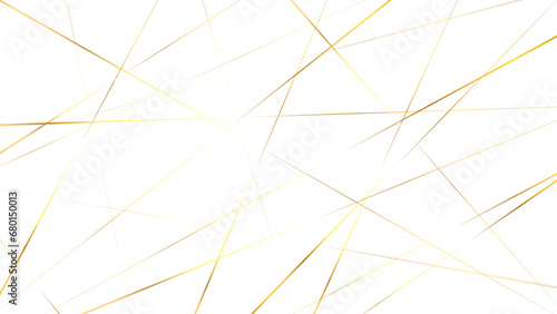 Golden geometric pattern. Abstract background. Vector stripe, lines. Horizontal speed line pattern.