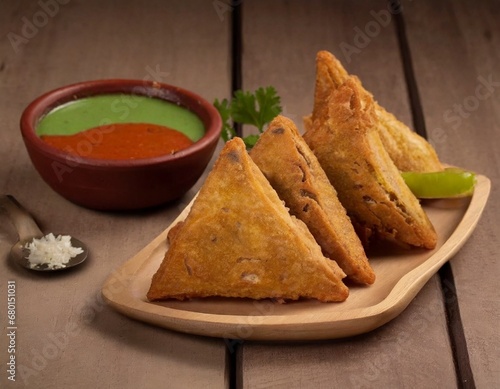 Street Food Bread Pakora