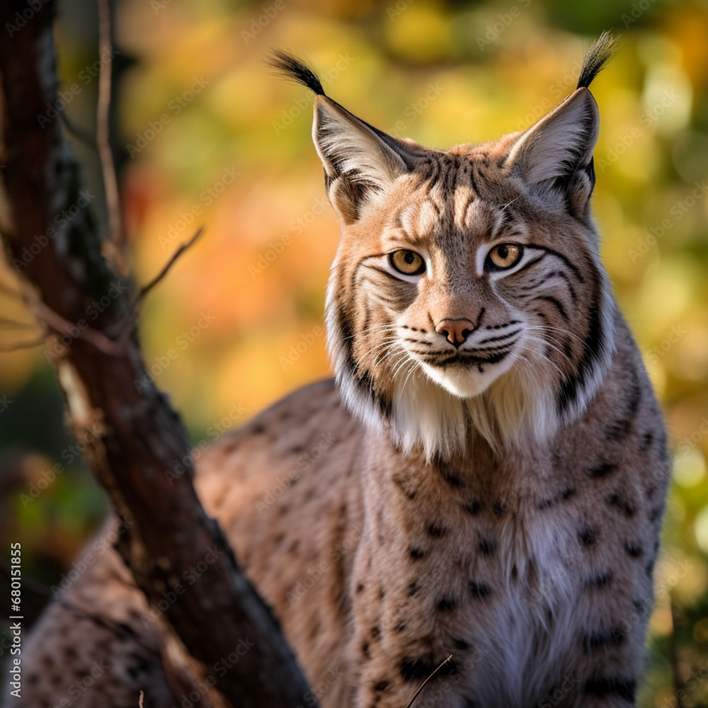 Balkan lynx, professional shot, wallpapers, 8k, film photography created with Generative Ai Balkan lynx, professional shot, wallpapers, 8k, film photography created with Generative Ai