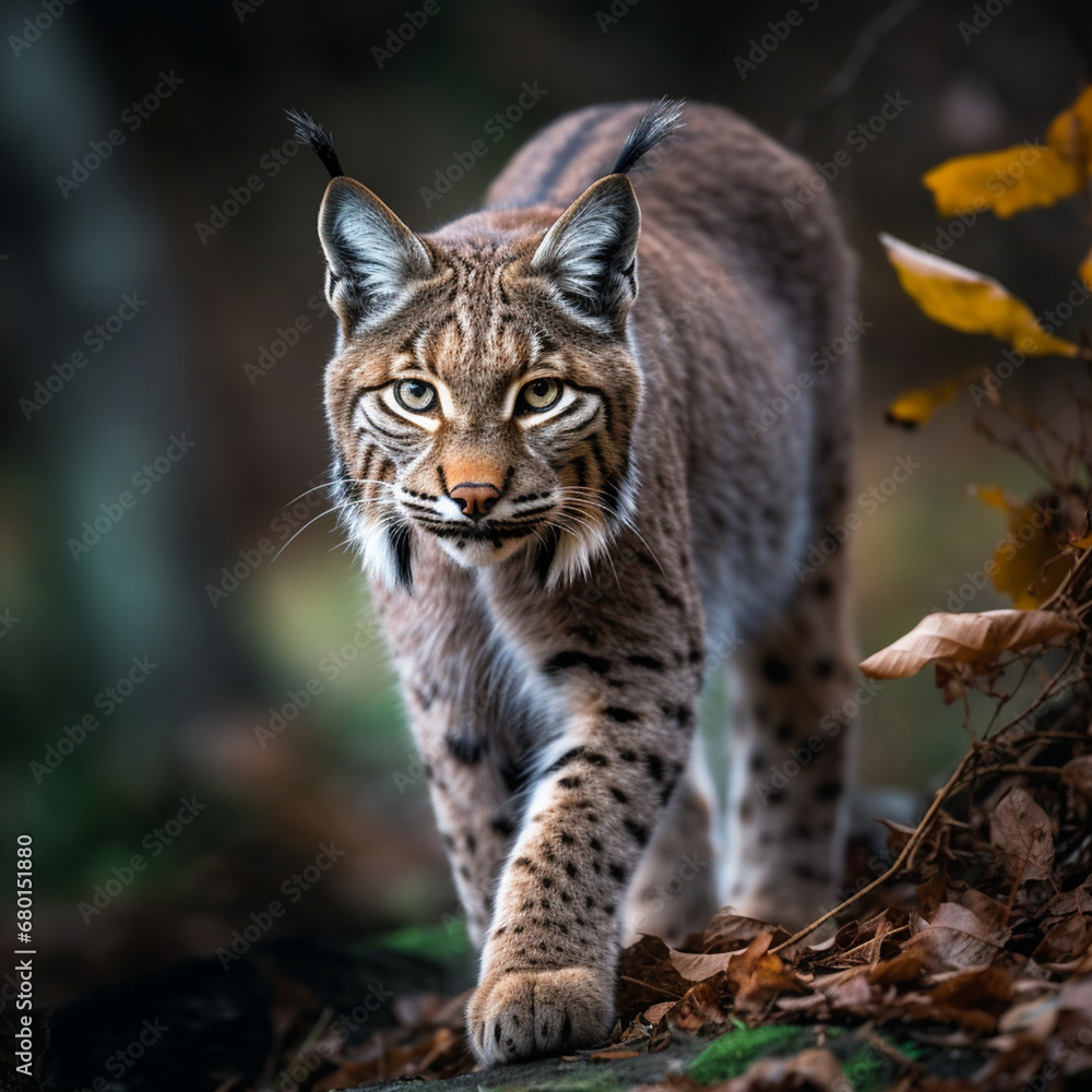 Balkan lynx, professional shot, wallpapers, 8k, film photography created with Generative Ai Balkan lynx, professional shot, wallpapers, 8k, film photography created with Generative Ai