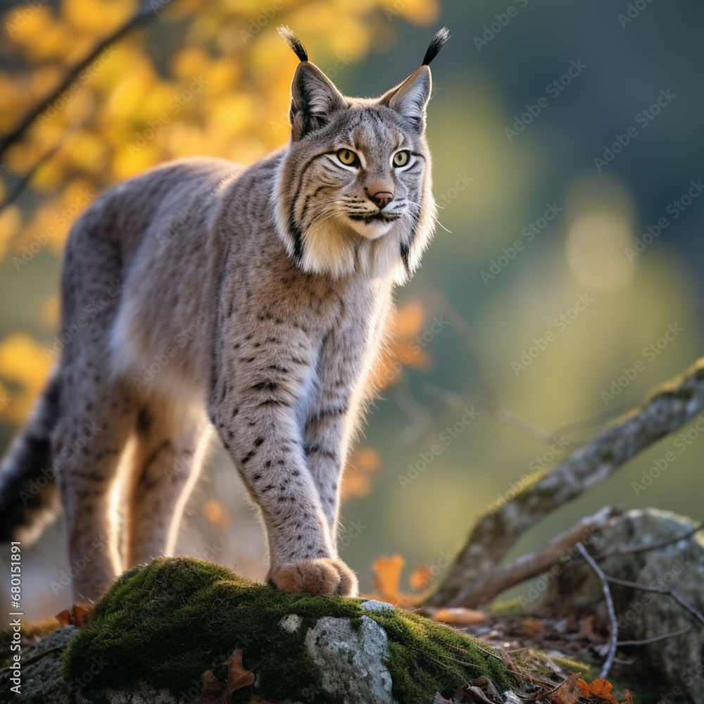 Balkan lynx, professional shot, wallpapers, 8k, film photography created with Generative Ai Balkan lynx, professional shot, wallpapers, 8k, film photography created with Generative Ai