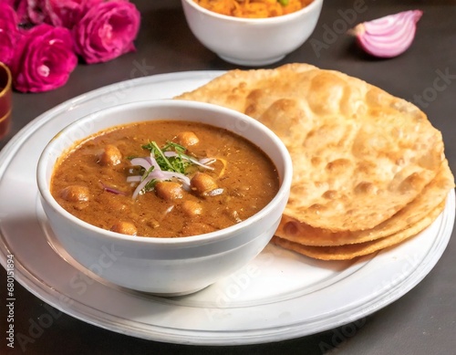 Chola Bhatura Dish