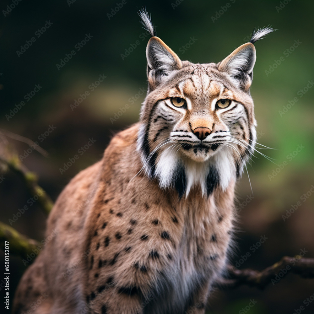 Balkan lynx, professional shot, wallpapers, 8k, film photography created with Generative Ai Balkan lynx, professional shot, wallpapers, 8k, film photography created with Generative Ai