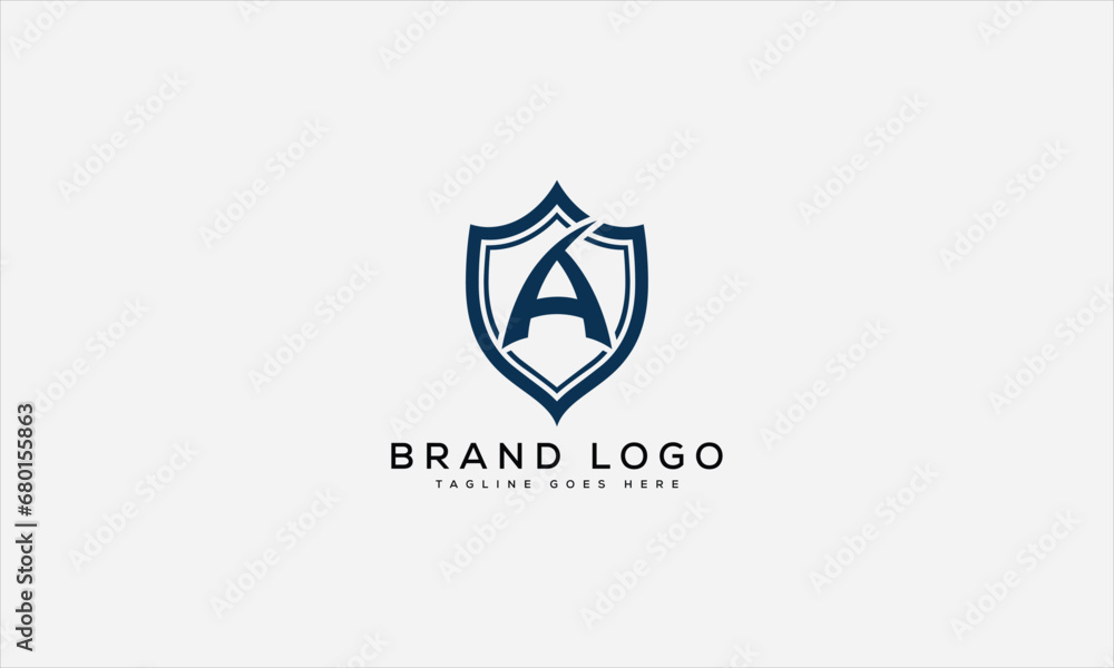 letter A logo design vector template design for brand. letter A logo design vector template design for brand.