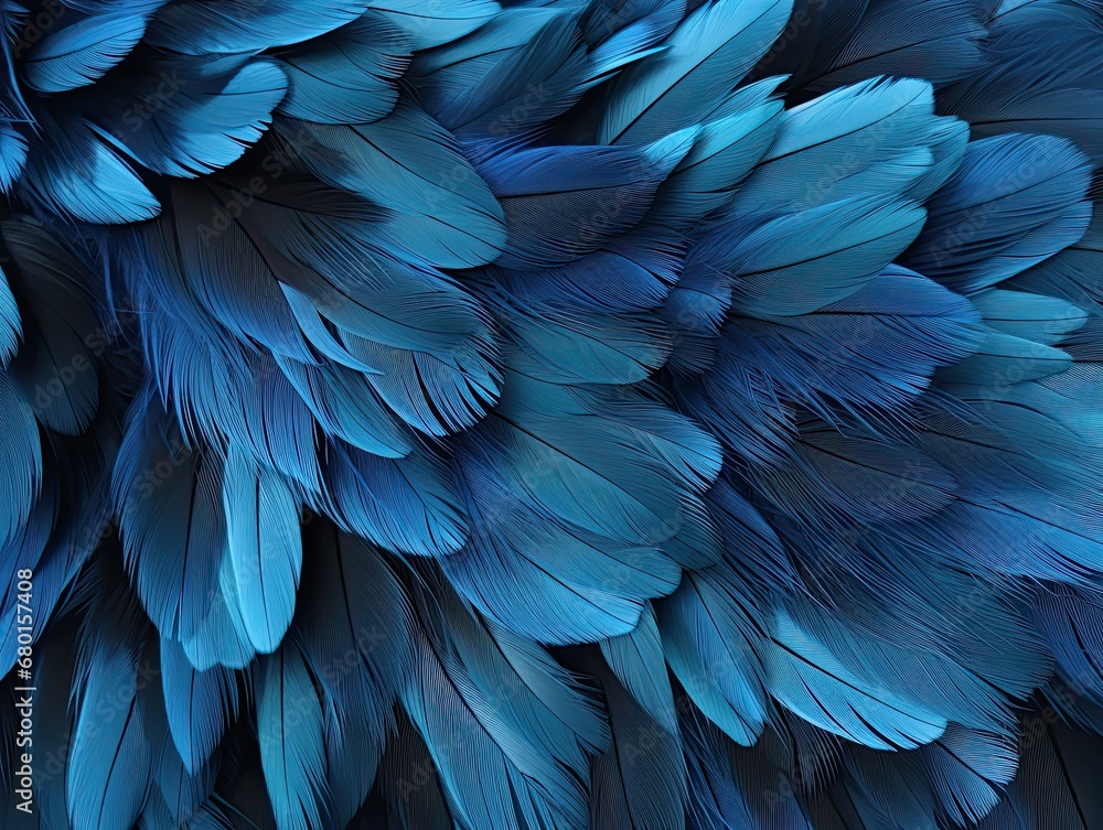 blue and black feathers background blue and black feathers background