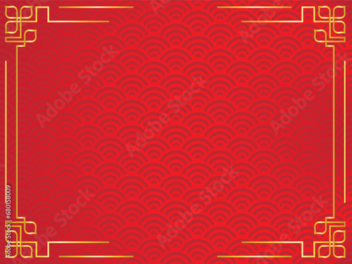 Red Chinese Background Pattern For New years celebrations With EPS 10 format