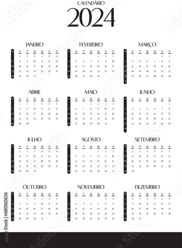 Calendário 2024