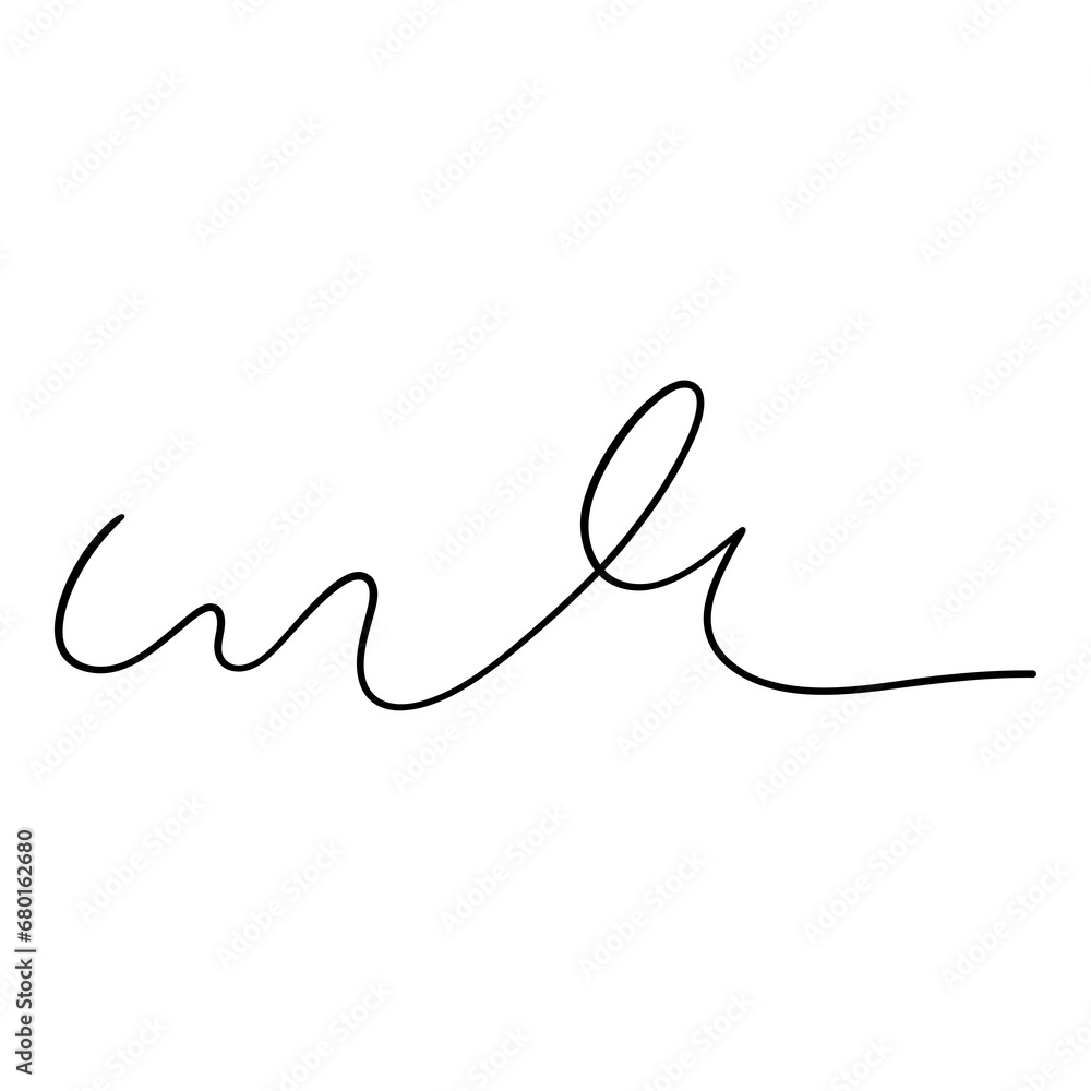 Calligraphy swoosh wavy line vector elements set Calligraphy swoosh wavy line vector elements set