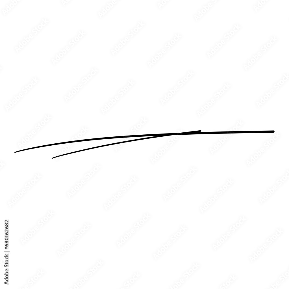 Calligraphy swoosh wavy line vector elements set Calligraphy swoosh wavy line vector elements set
