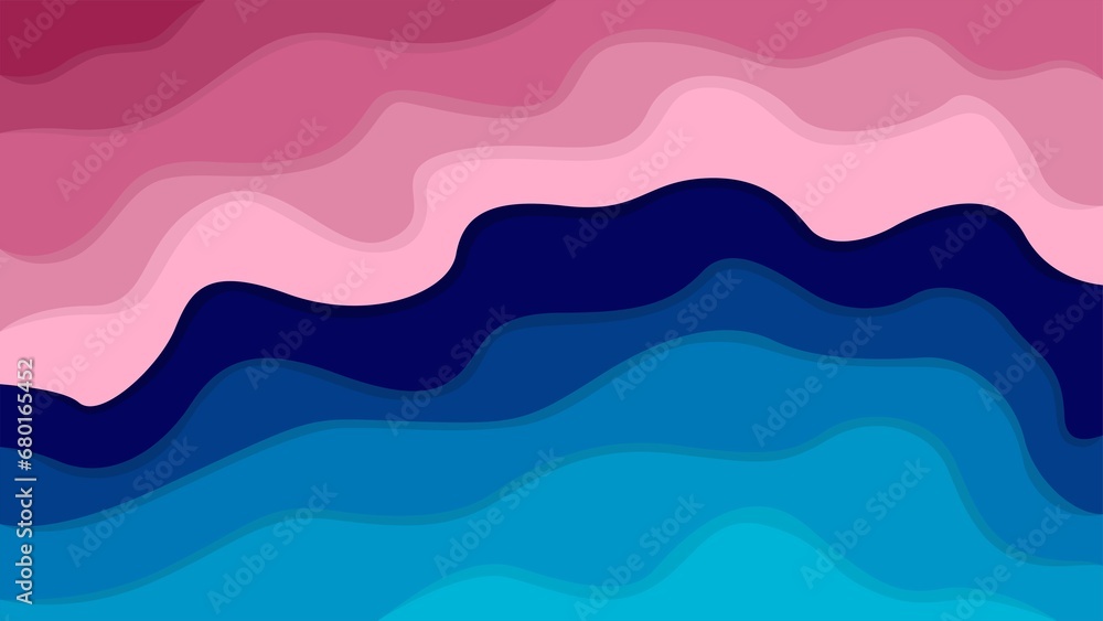 Fototapeta premium Colorful template banner with nice colors