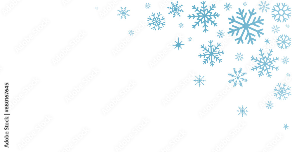 decorative hand drawn winter background with snowflakes pattern, snow, stars, design elements on white decorative hand drawn winter background with snowflakes pattern, snow, stars, design elements on white