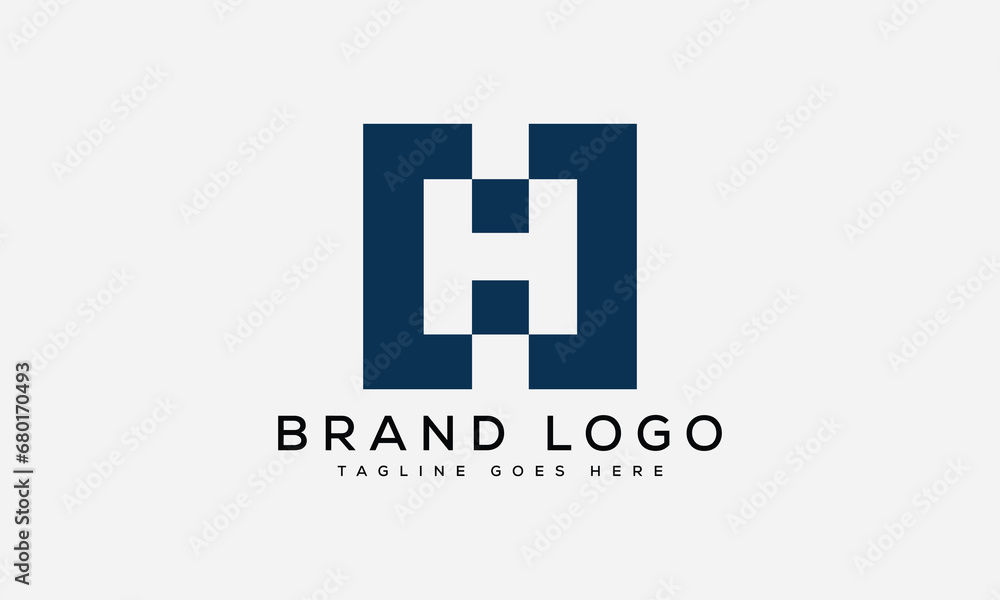 letter H logo design vector template design for brand. letter H logo design vector template design for brand.