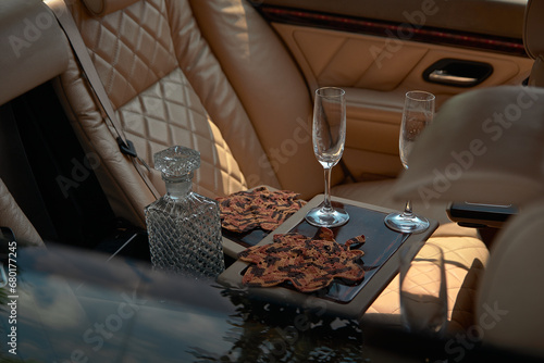interior of a car