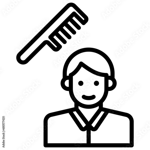 Combing Icon