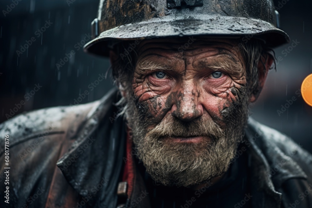 Coal Miner Man Photo depicting Occupation Coal Miner Man Photo depicting Occupation