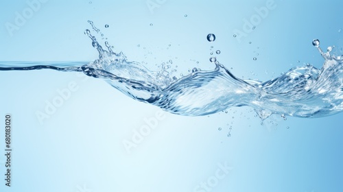  a blue background with water splashing from the top to the bottom of the image and a light blue background with water splashing from the bottom to the bottom.