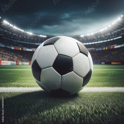 Images of football such as a ball, blocking a goal stadium and football and everything related to the sport of football © julio