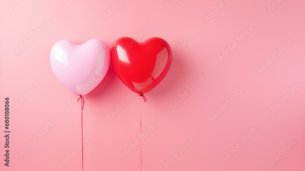 Woman Hand Holding the Balloon.