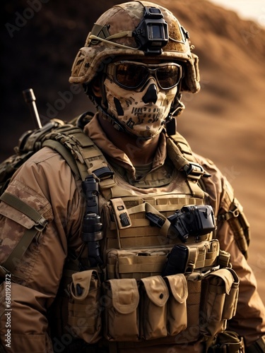 soldier in uniform