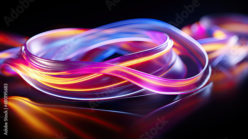 Abstract Neon Wallpaper Background [300DPI]