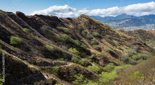 Hawaii Diamond Head mountain walk