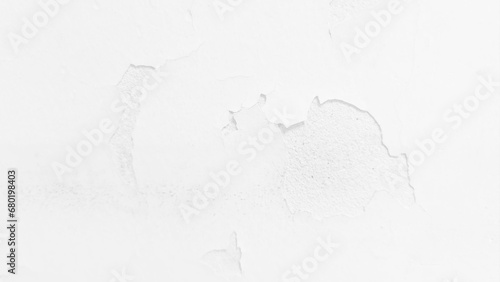 Crack concrete white wall background. White concrete wall texture background. background and texture of white concrete wall.