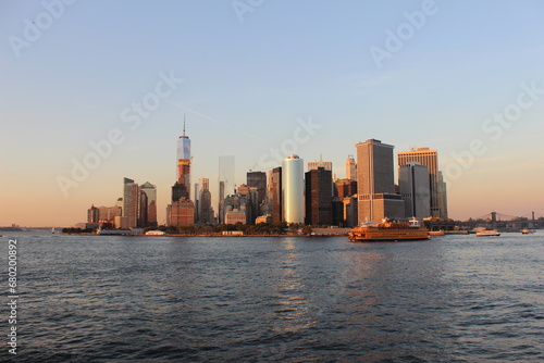 New York city skyline