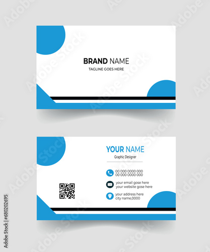  Creative and modern business card template Set. 