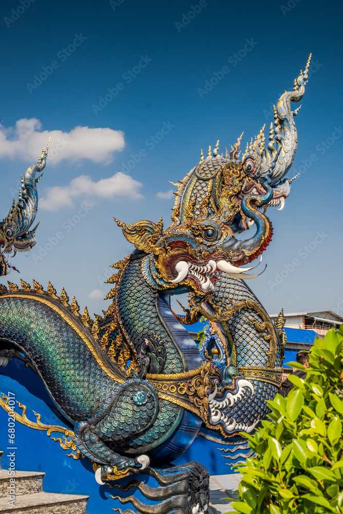 Obraz premium Blue Temple, Chaing Rai, Thailand