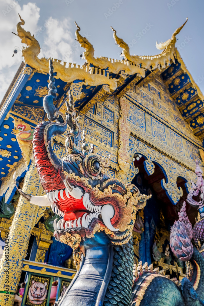 Obraz premium Blue Temple, Chaing Rai, Thailand