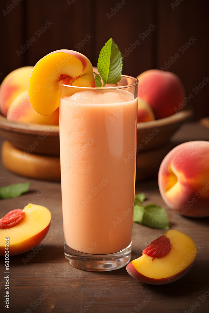 peach juice and fruit peach juice and fruit