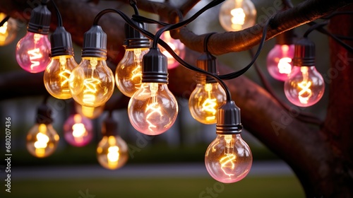 Outdoor string lights