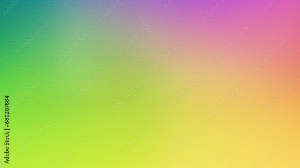 
Green lime lemon yellow orange coral peach pink lilac orchid purple violet blue jade teal beige abstract background. Color gradient, ombre, Rough, grain, noise,grungy