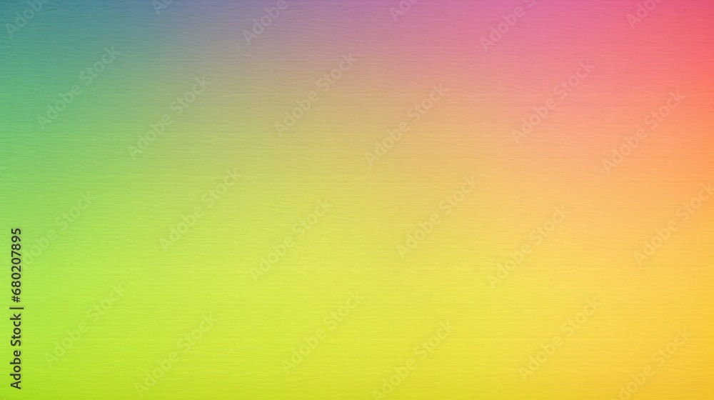 
Green lime lemon yellow orange coral peach pink lilac orchid purple violet blue jade teal beige abstract background. Color gradient, ombre, Rough, grain, noise,grungy