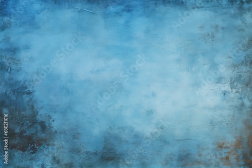 grunge background with space for text or image, abstract background, Textured blue painted background, AI Generated