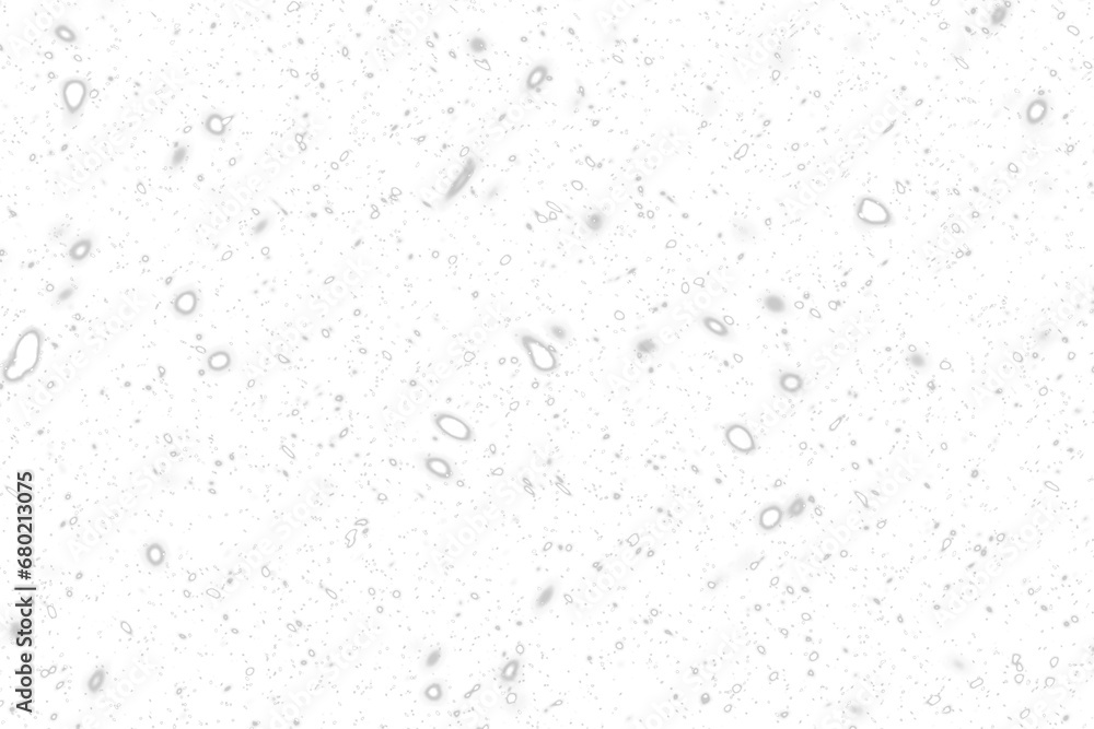 Naklejka premium Snow isolated transparency background.